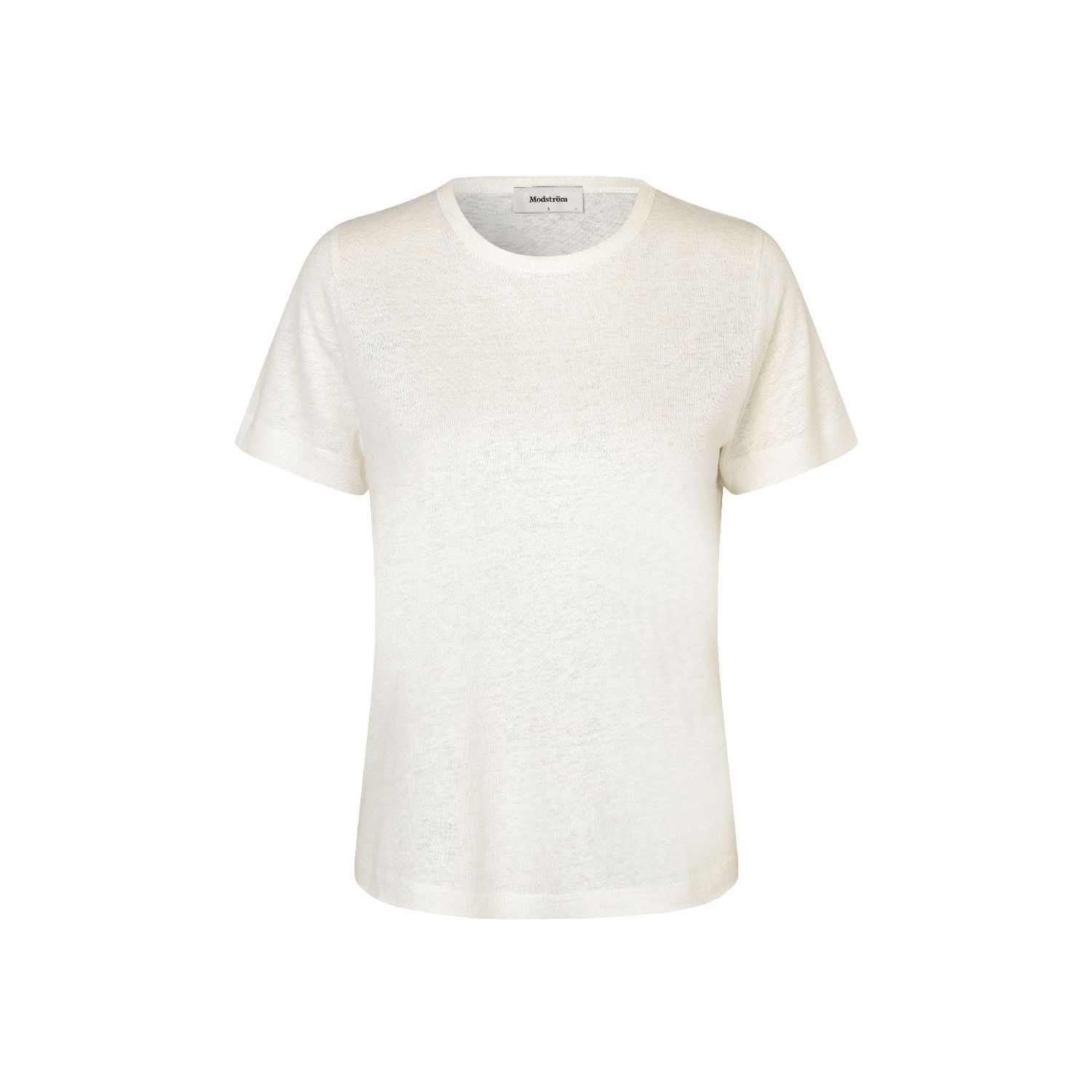 Modström holt t-shirt soft white