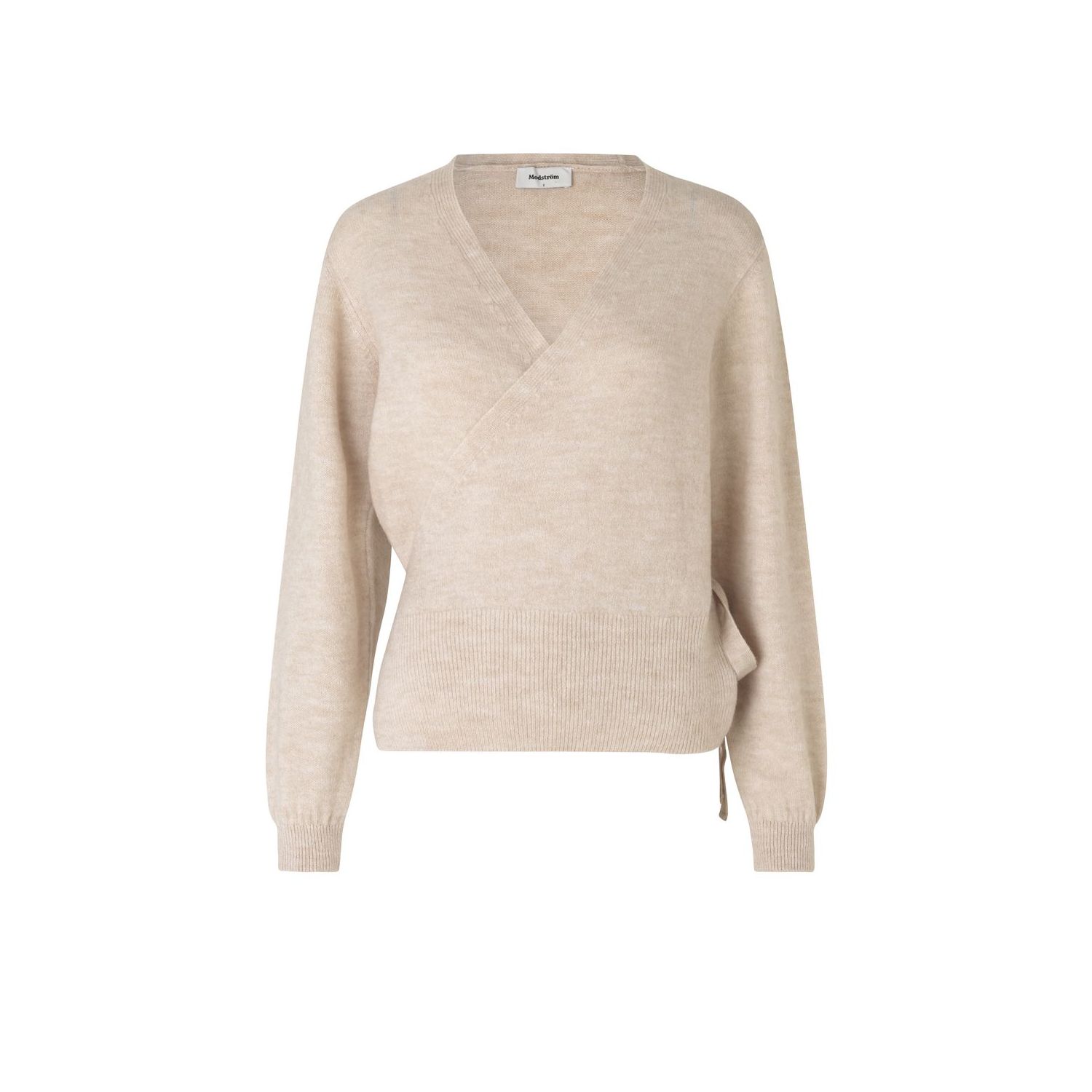 Modström opal v-neck cream milk