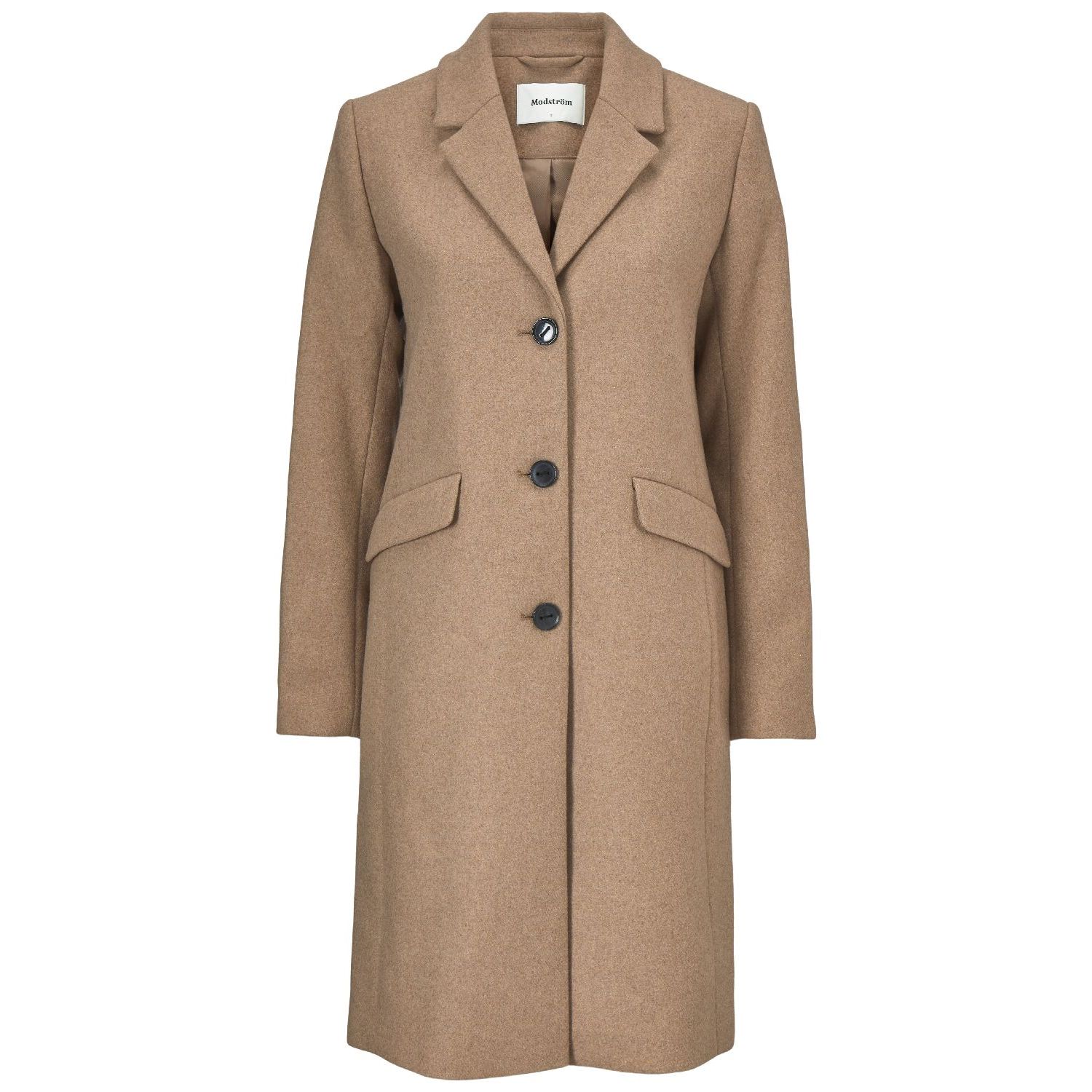 Modstrom pamela coat brown sugar