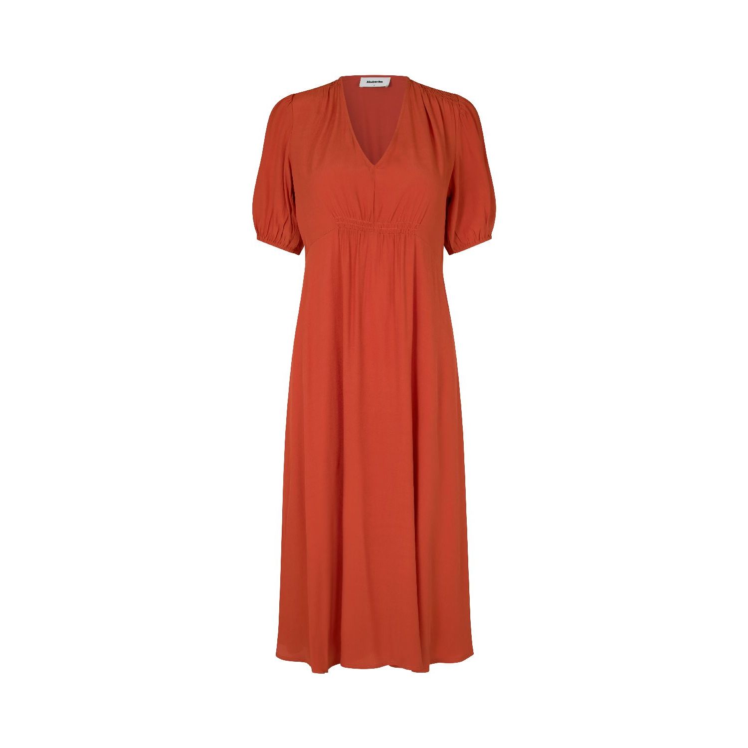 Modstrom ravenMD long dress burnt rose