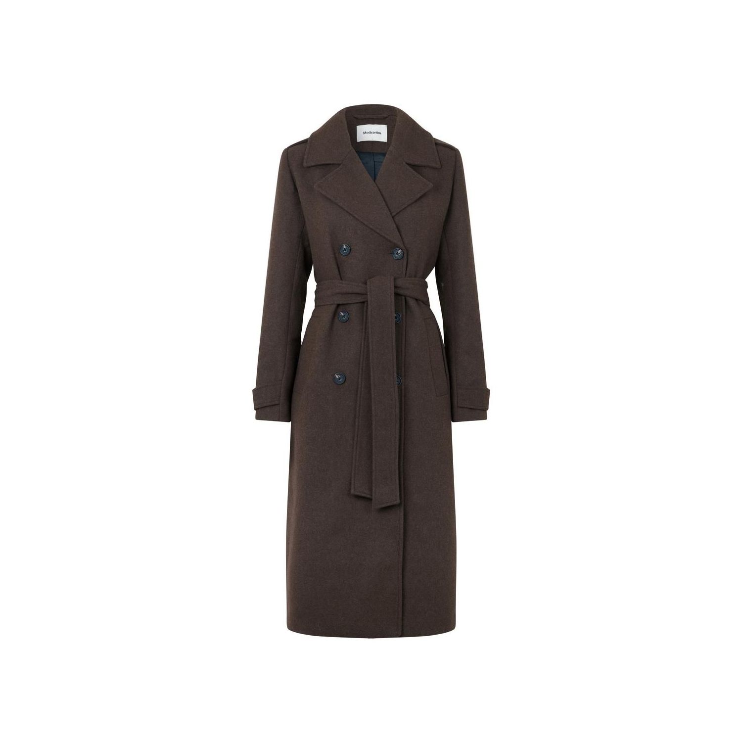 Modstrom shaymd coat dark coffee