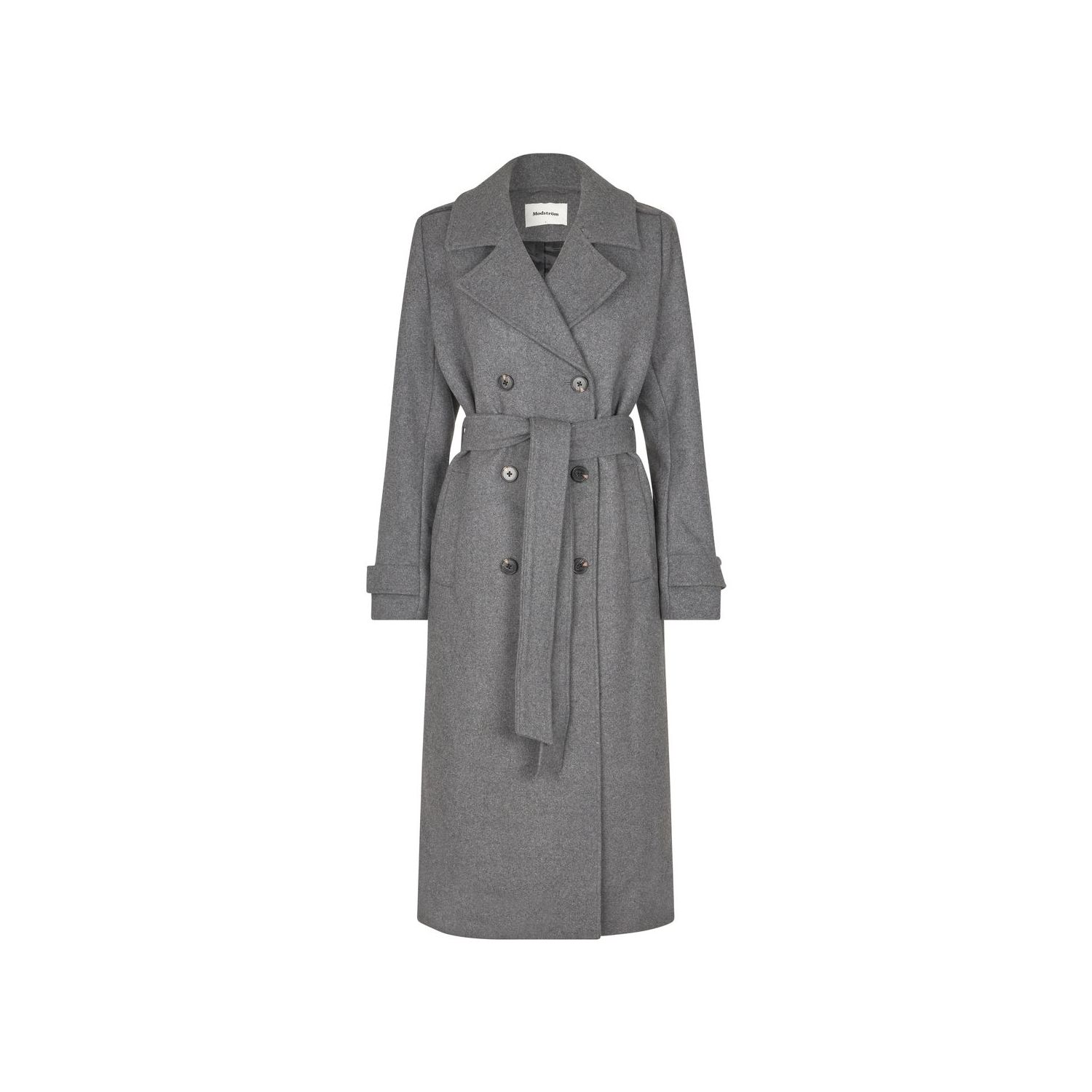 Modstrom shayMD coat dark grey melange
