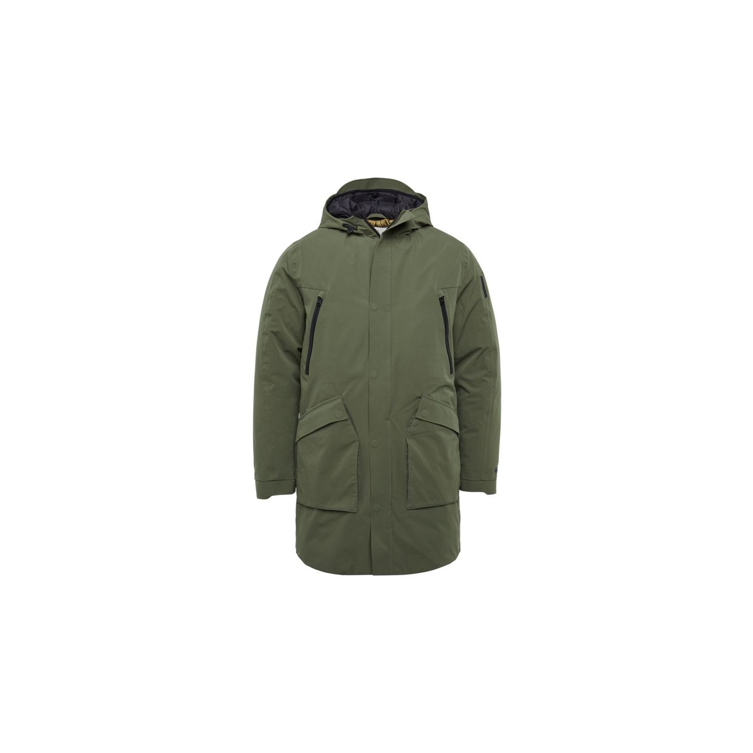 Cast Iron long jacket parka beetle