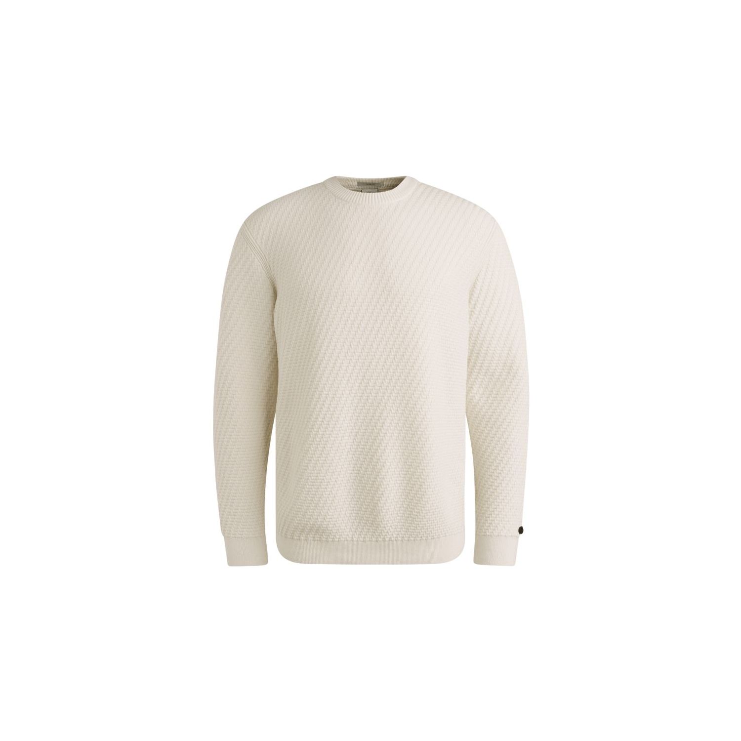 Cast Iron Crewneck regular fit cotton stretc Vapor