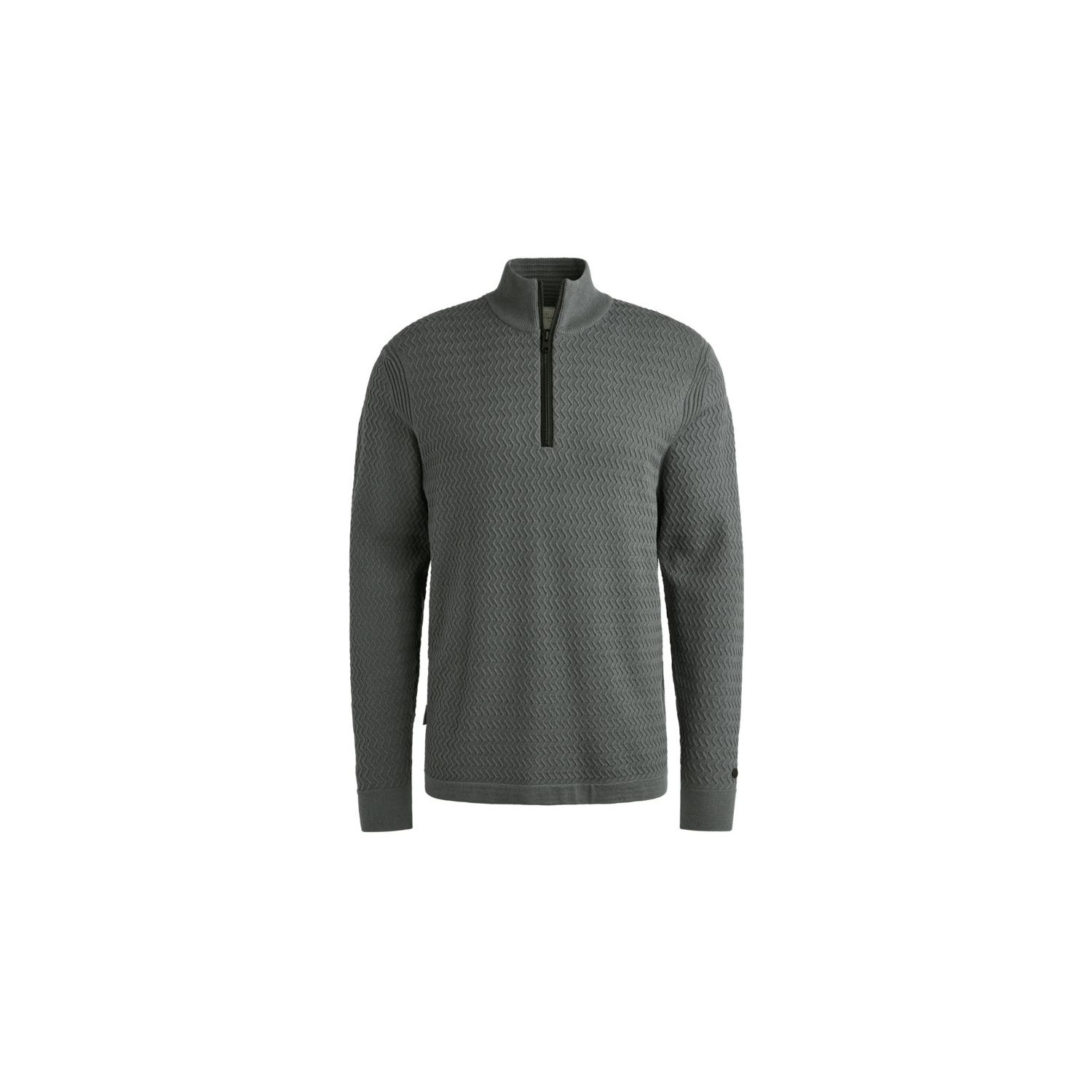 Cast Iron Half zip collar ecovero Stormy Weather
