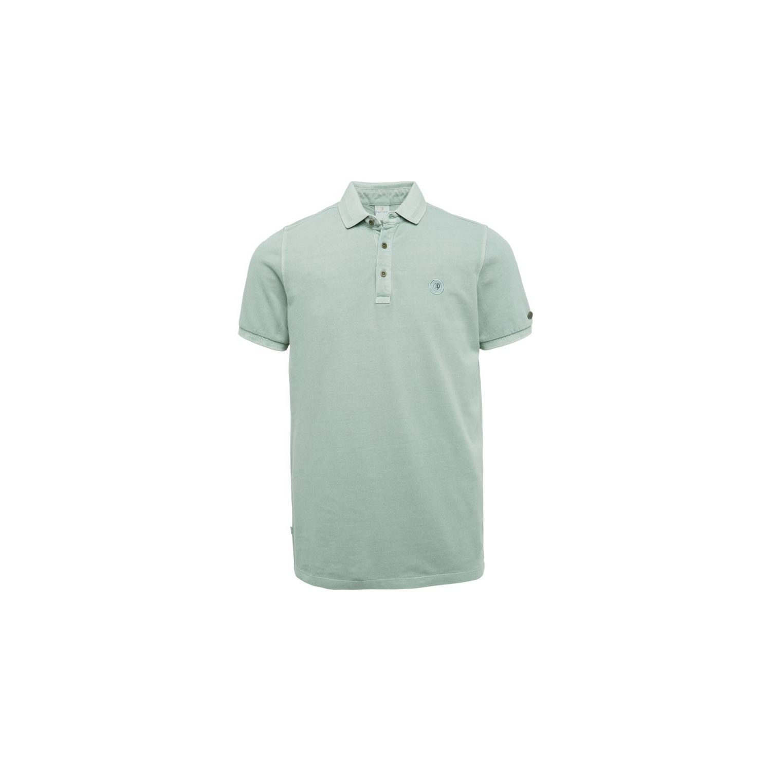 Cast Iron polo cotton gd pique green milieu
