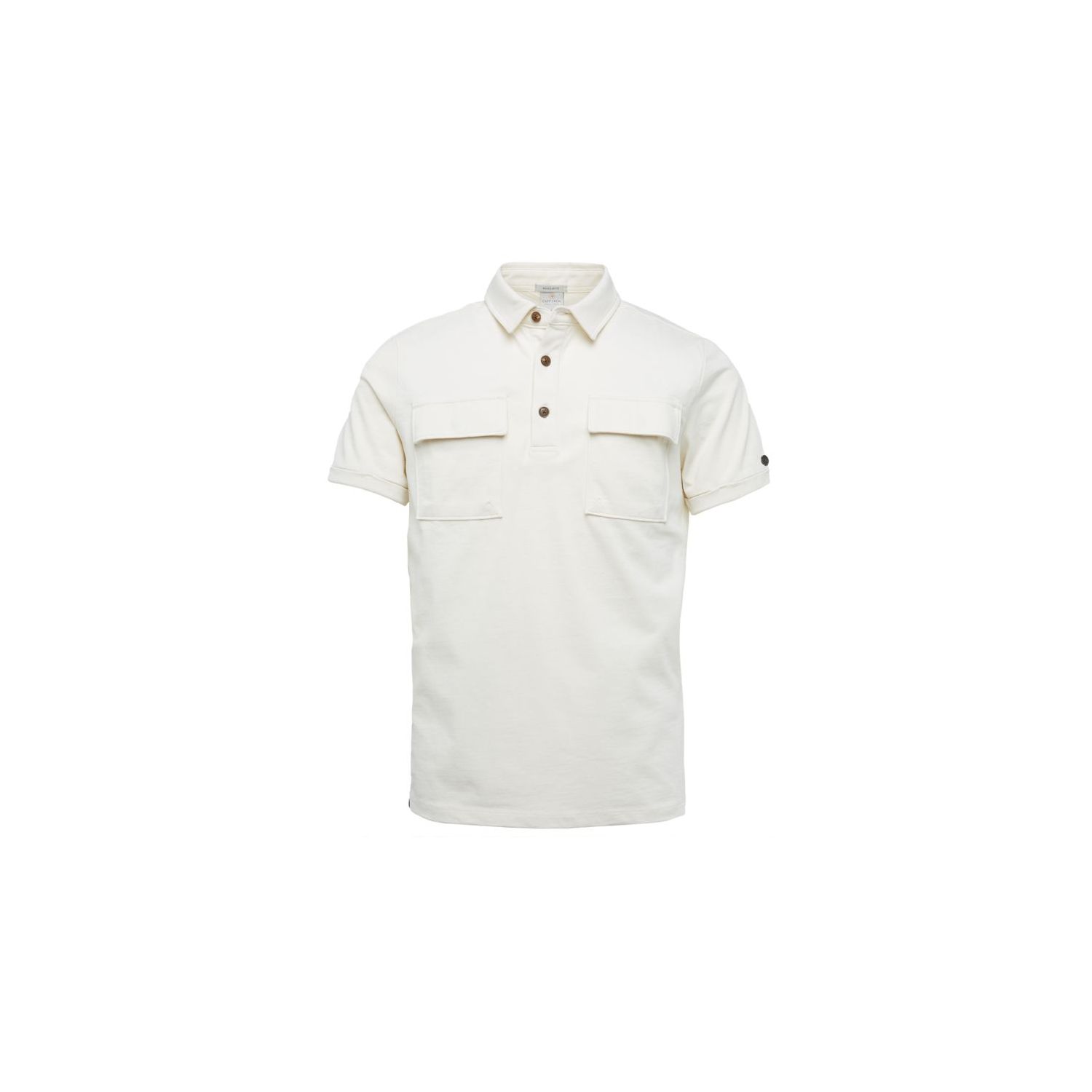 Cast iron polo relaxed fit dry cotton tofu