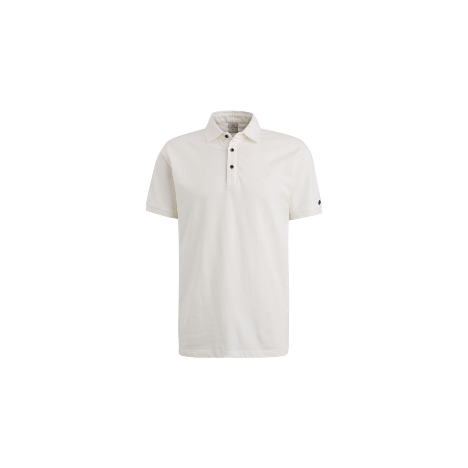 Cast Iron s/s polo fine pique essential snow white