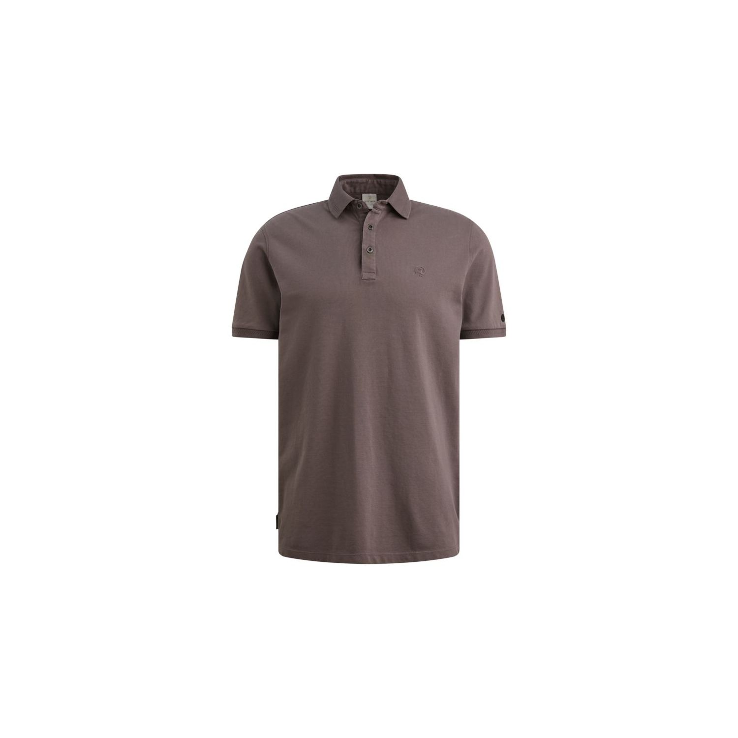 Cast Iron Short sleeve polo slim fit fine pi Ephem