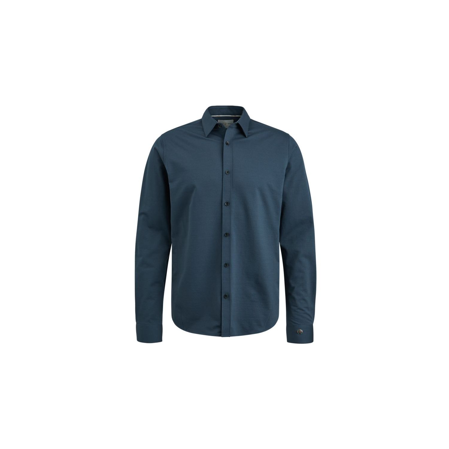 Cast Iron l/s shirt twill jersey 2 tone ombre blue
