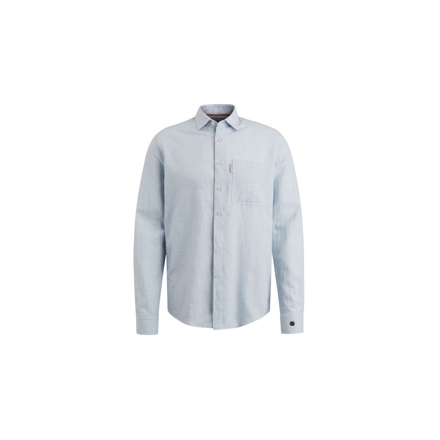 Cast Iron long sleeve shirt co li dobby zen blue