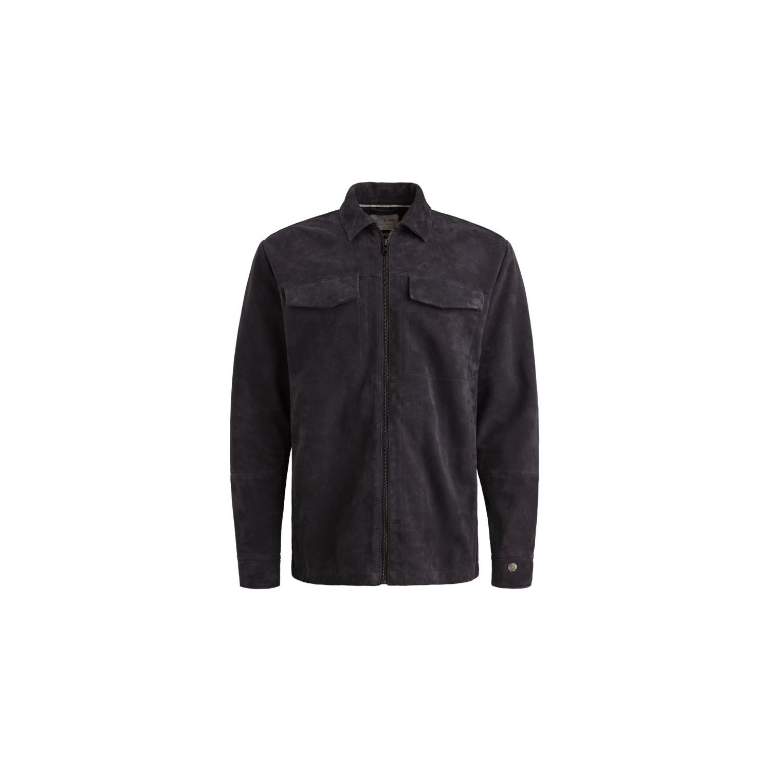 Cast Iron LONG SLEEVE SHIRT Suede Dark Sapphire