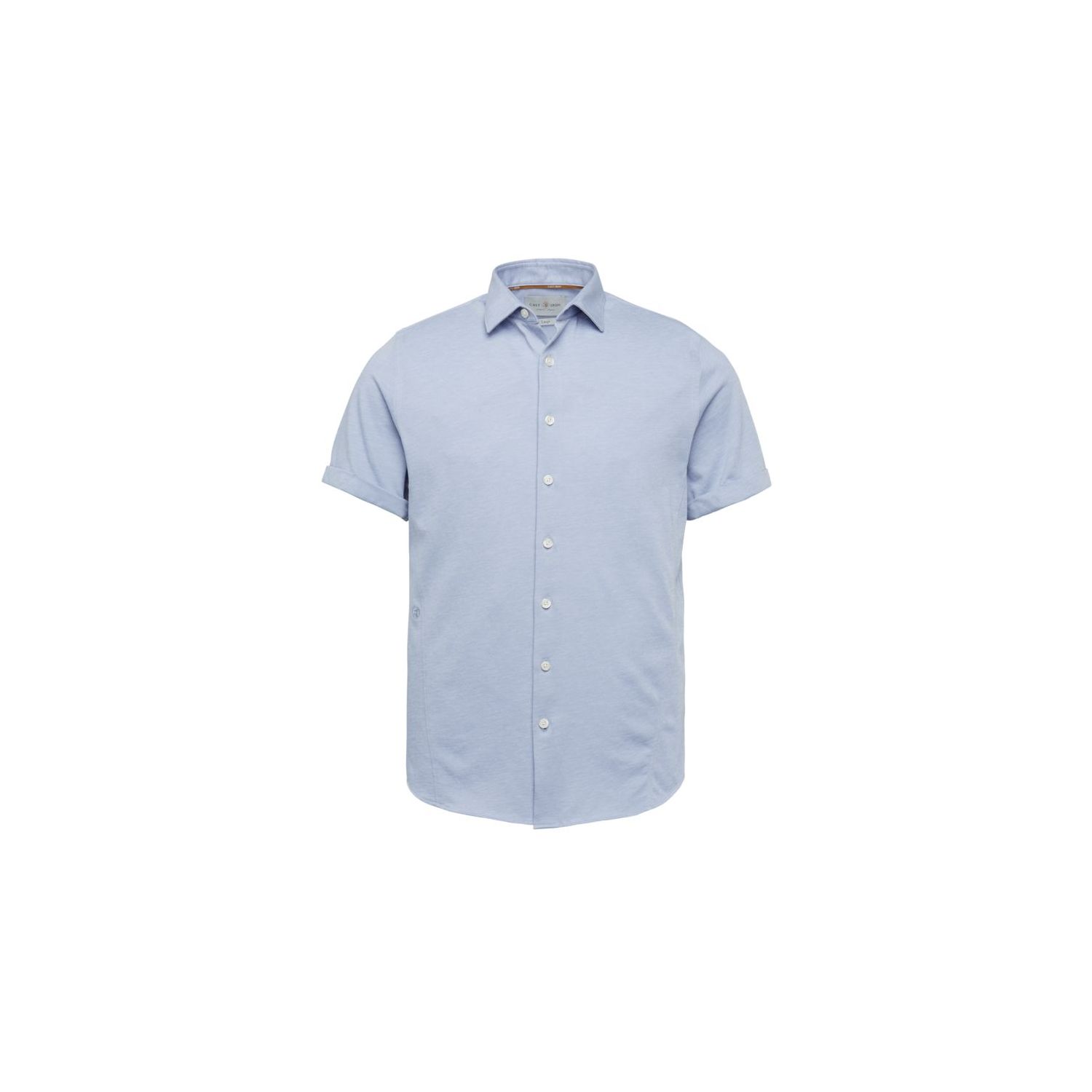 Cast Iron shirt cf jersey pique tech blue blizzard