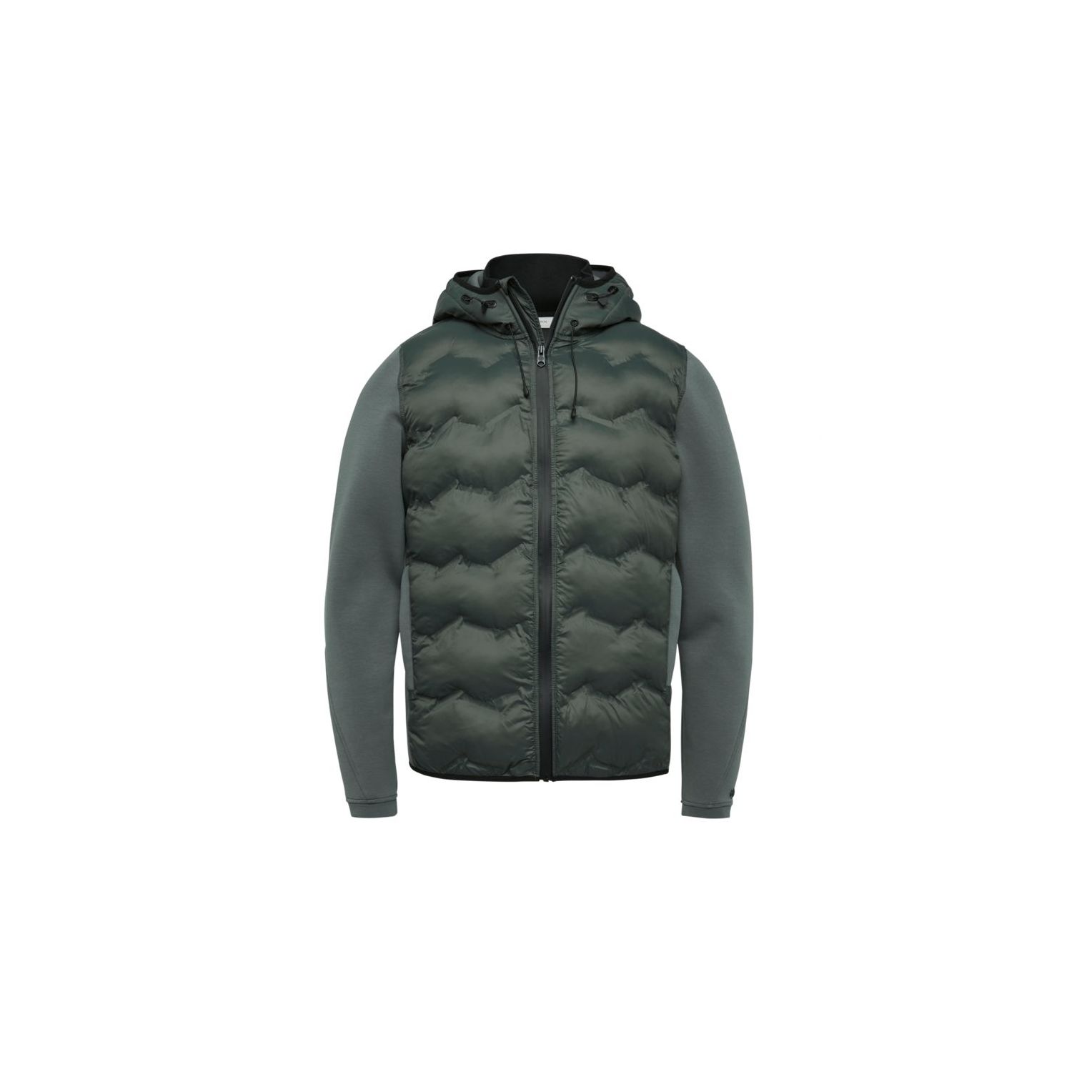 Cast Iron hooded jacket tech jersey kambaba