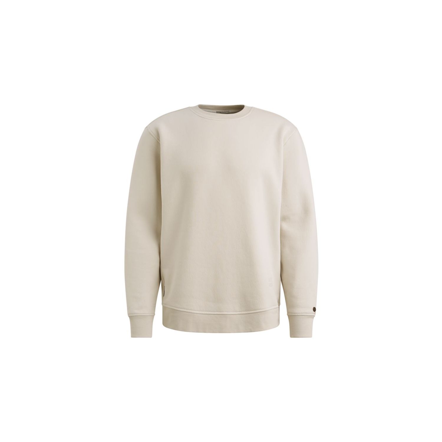 Cast Iron Long sleeve r-neck relaxed fit gra White