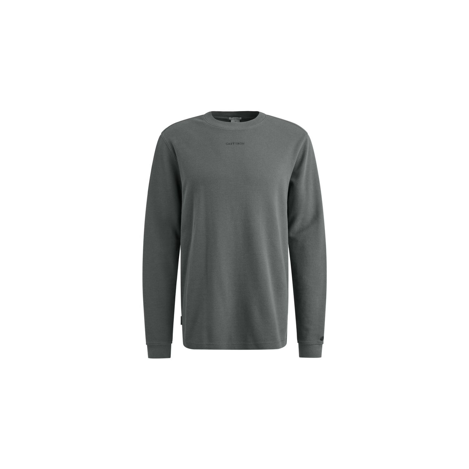 Cast Iron Long sleeve r-neck regular fit waf Storm