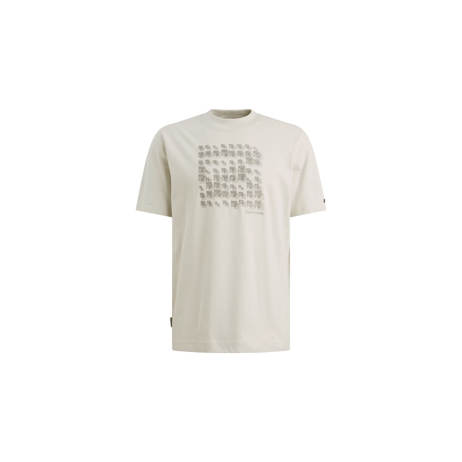 Cast Iron Short sleeve r-neck regular fit si Vapor