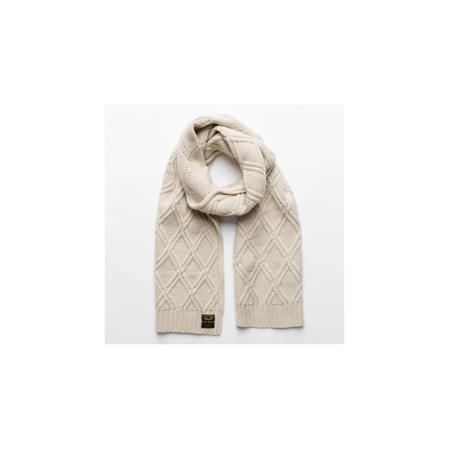 woensdag toediening Mordrin PME Legend knitted scarf bone white online kopen. | G-Level