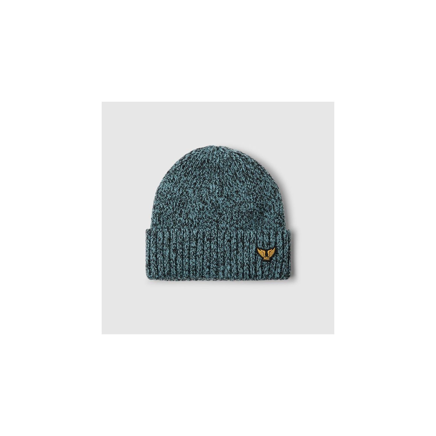 PME Legend beanie wool blend muts mineral blue