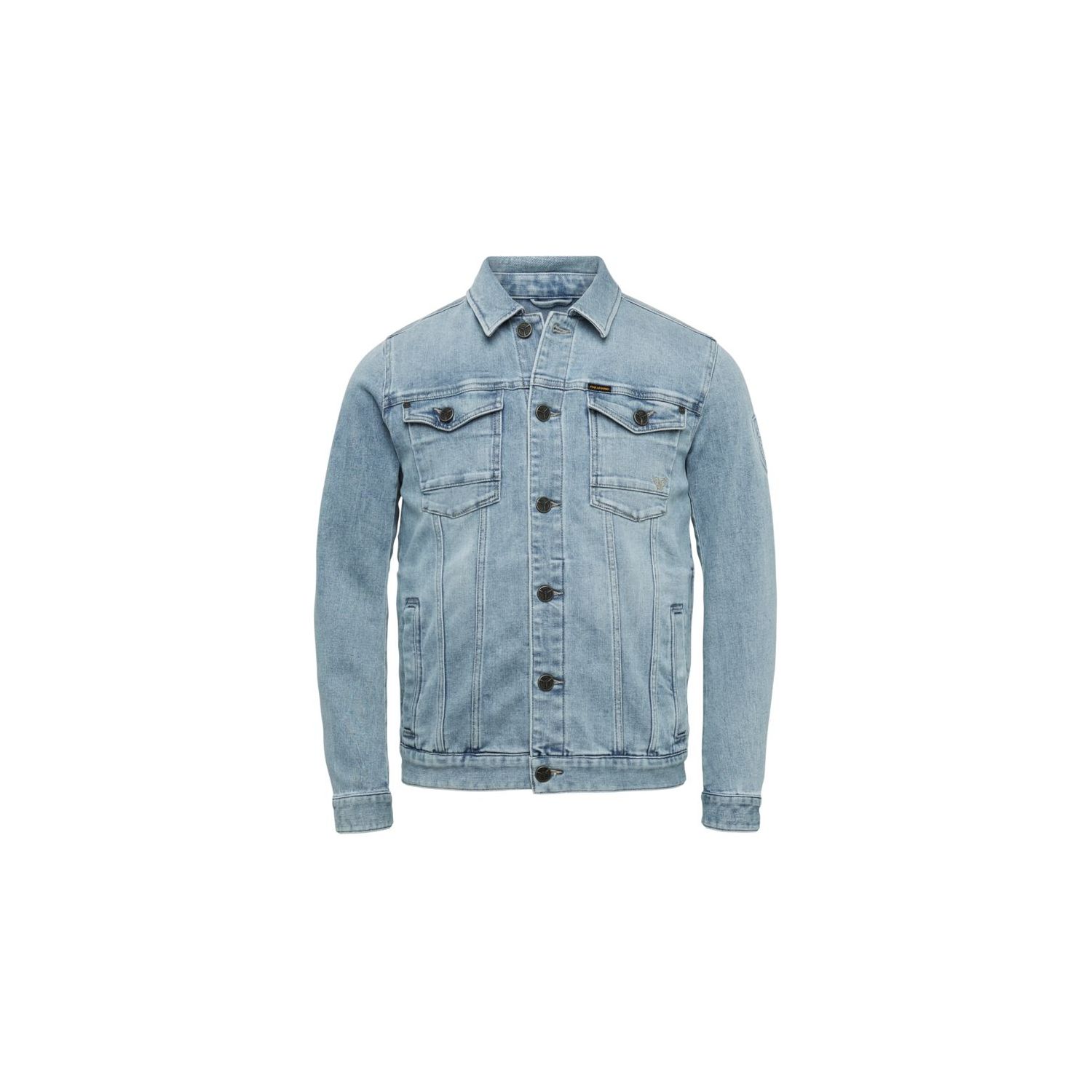 Pme legend denim jacket light blue finish