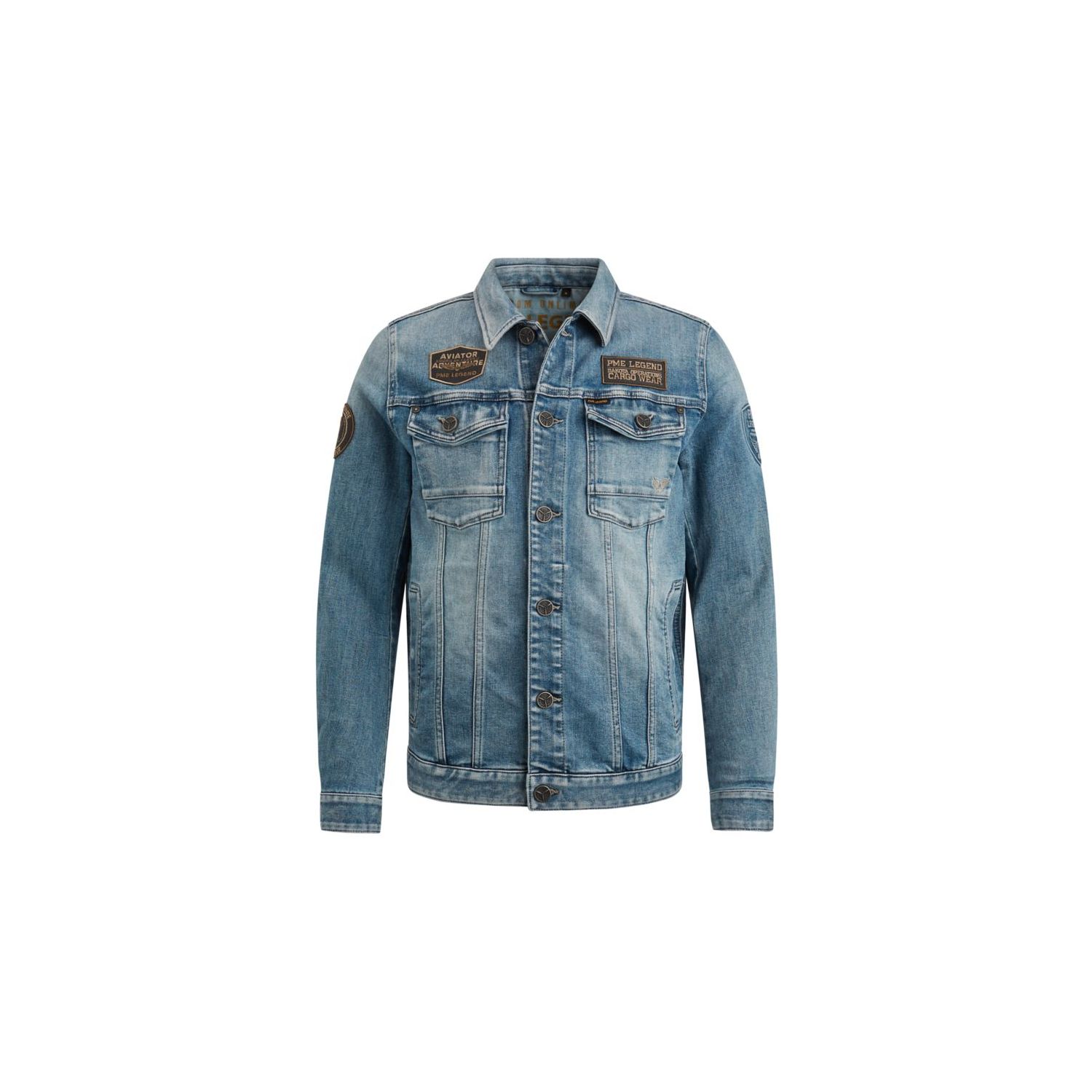 Pme Legend denim jacket summer blue denim