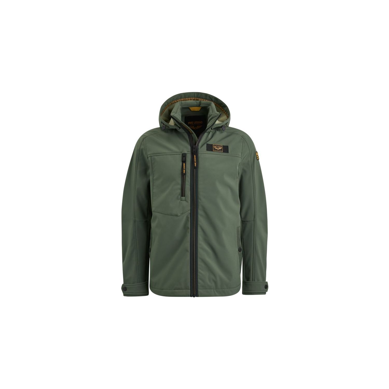 Pme Legend semi long jacket soft shell thyme