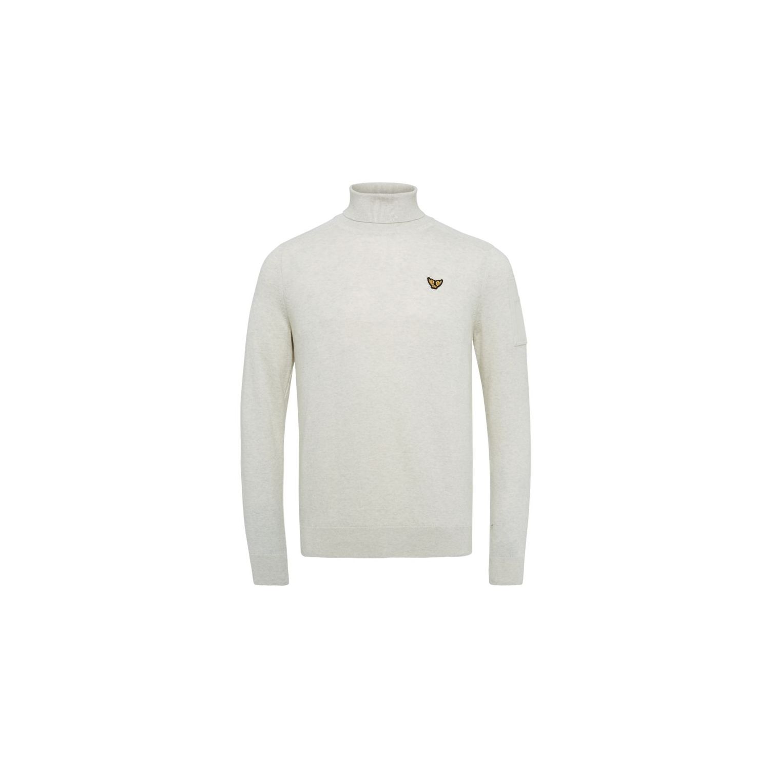 PME Legend trurtleneck cotton knit silver birch