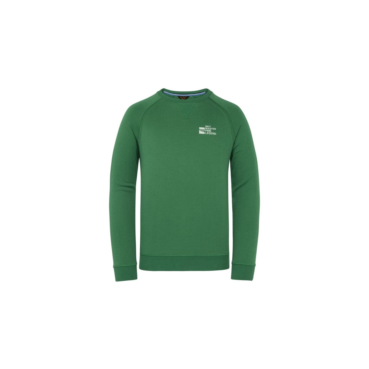 PME Legend l.sl r-neck interlock jersey verd green