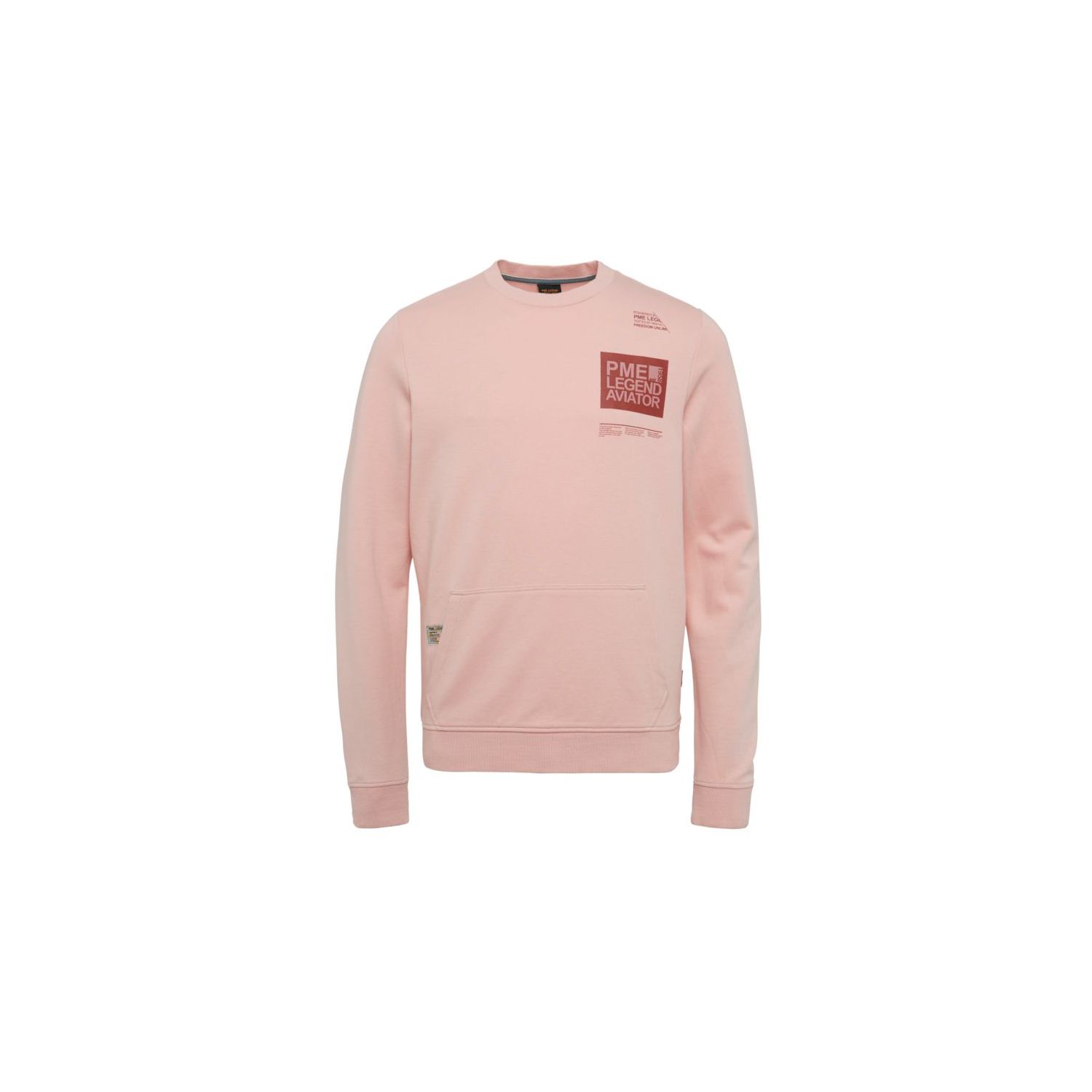 PME Legend r-neck interlock jersey misty rose
