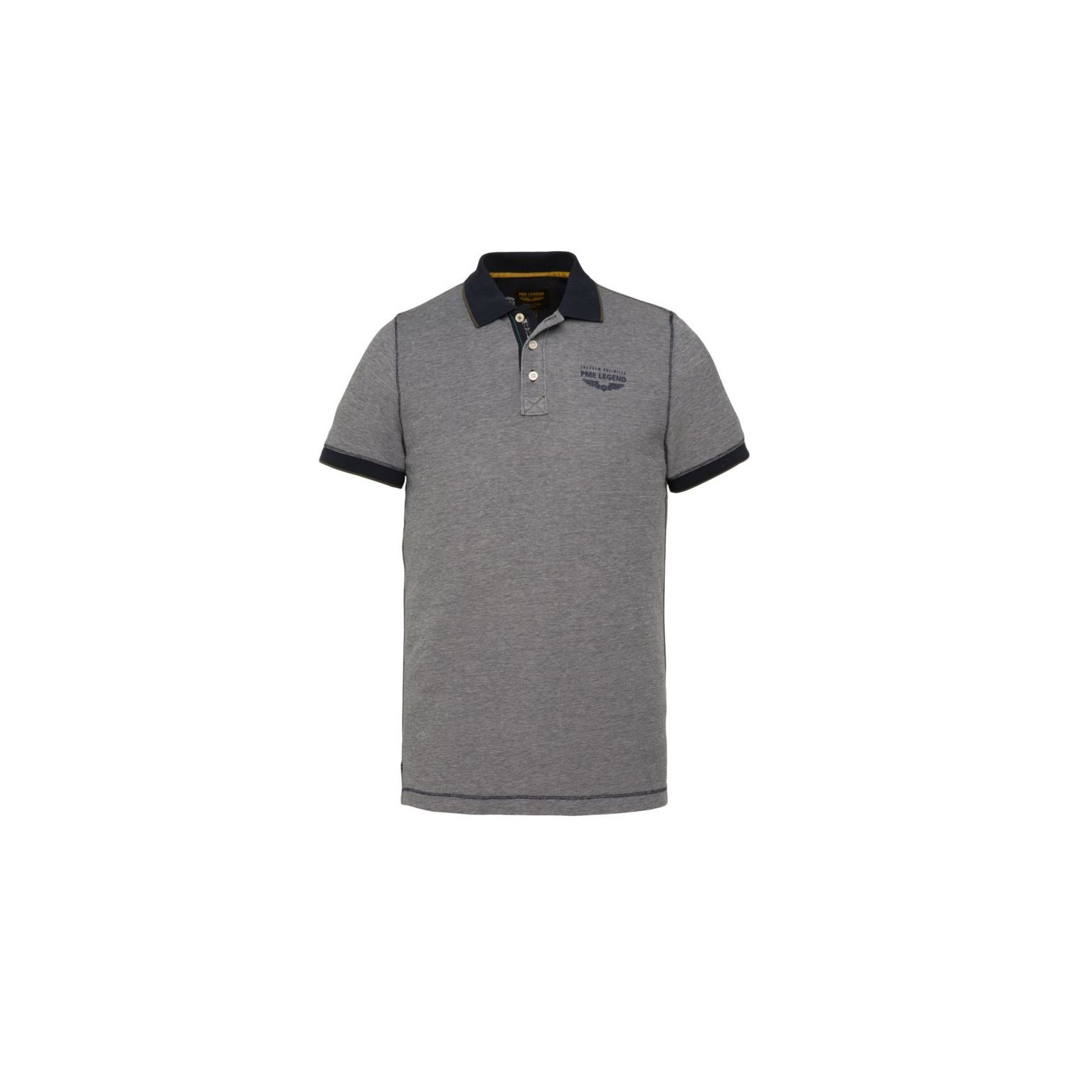 PME legend  sh.sl polo two tone pique d. sapphire