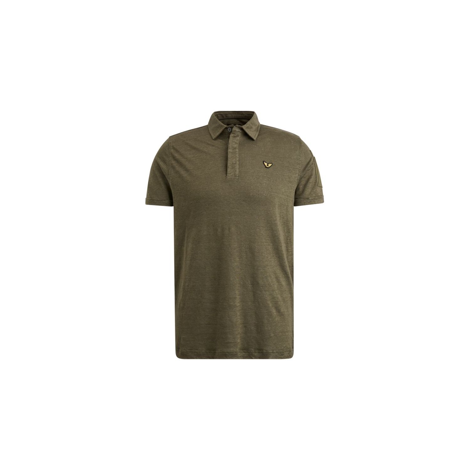 PME Legend short sleeve polo linnen cargo ivy gree