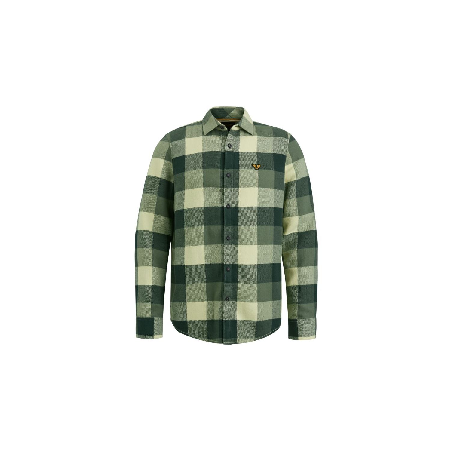 Pme Legend l/s shirt heavy twill check scarab