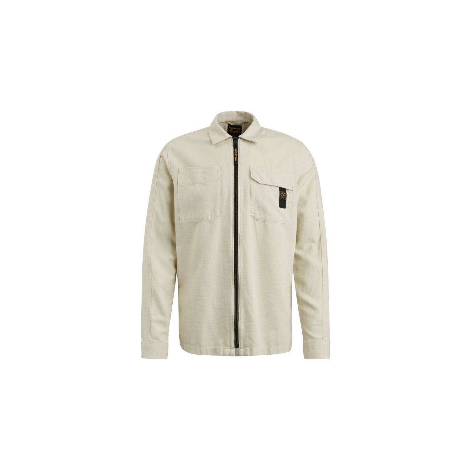 Pme Legend l/s shirt tencel linen blend bone white