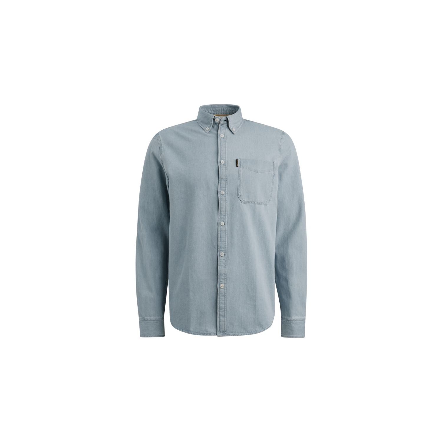 PME-Legend LONG SLEEVE SHIRT Light Weight Ble Blea