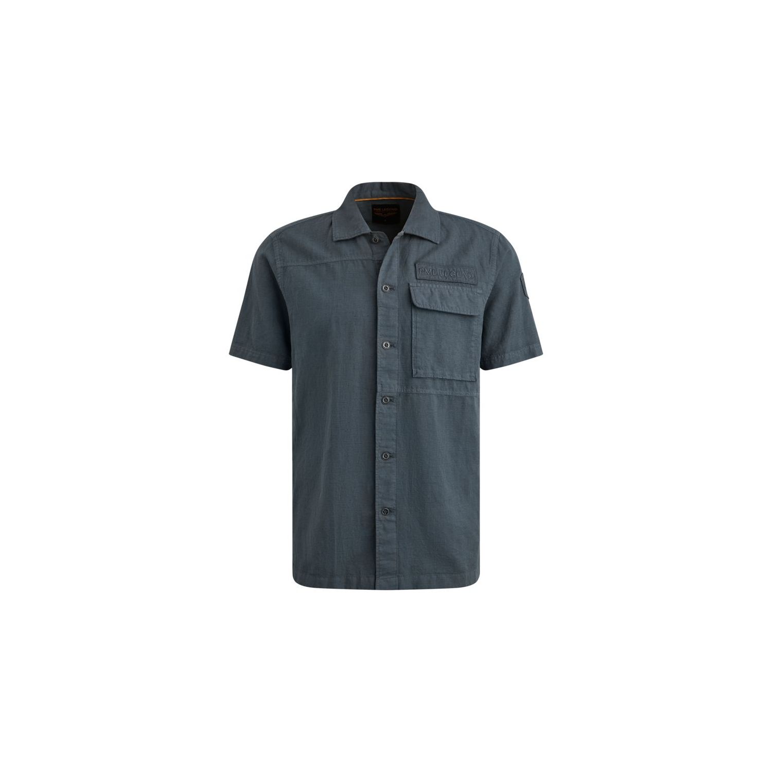 Pme legend ss shirt ctn linen dark slate