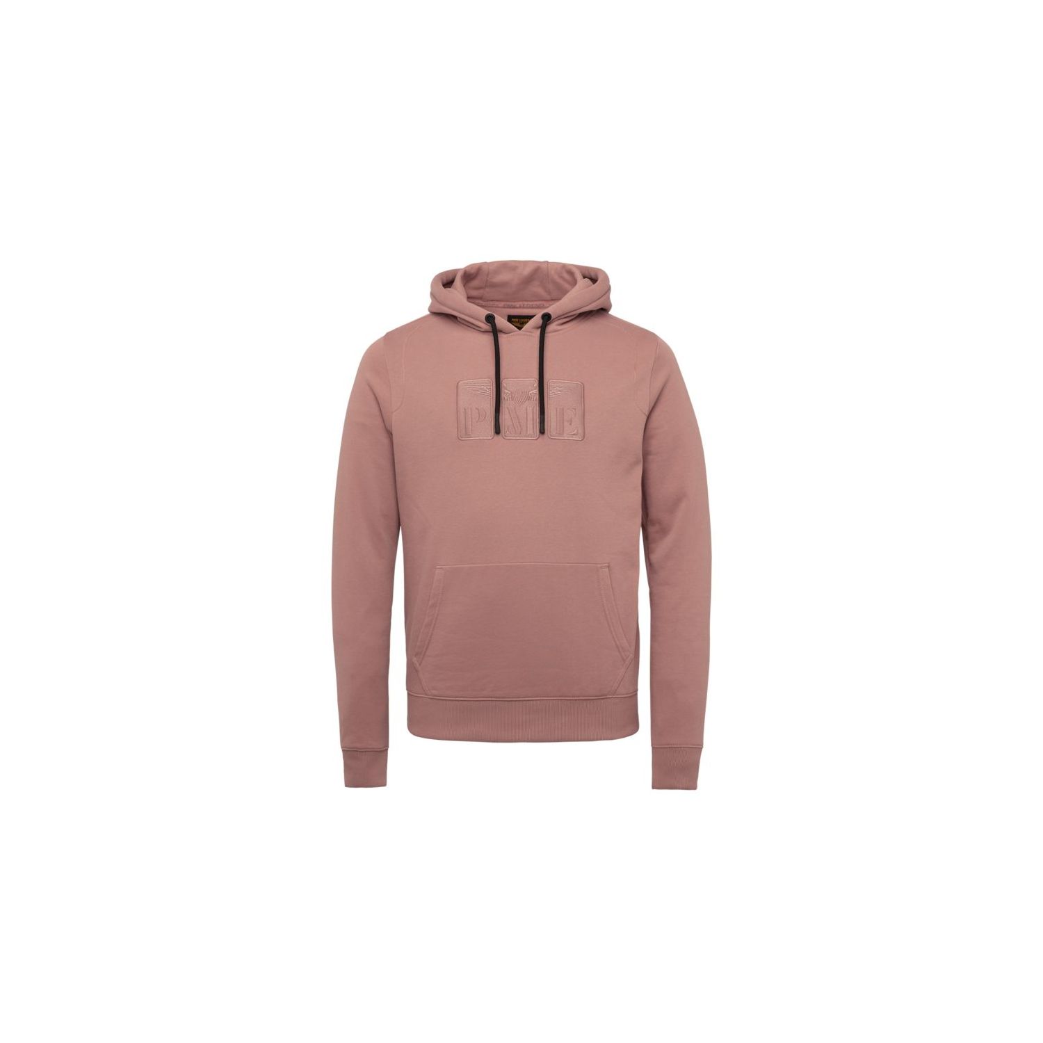 PME Legend hooded brush sweat old rose