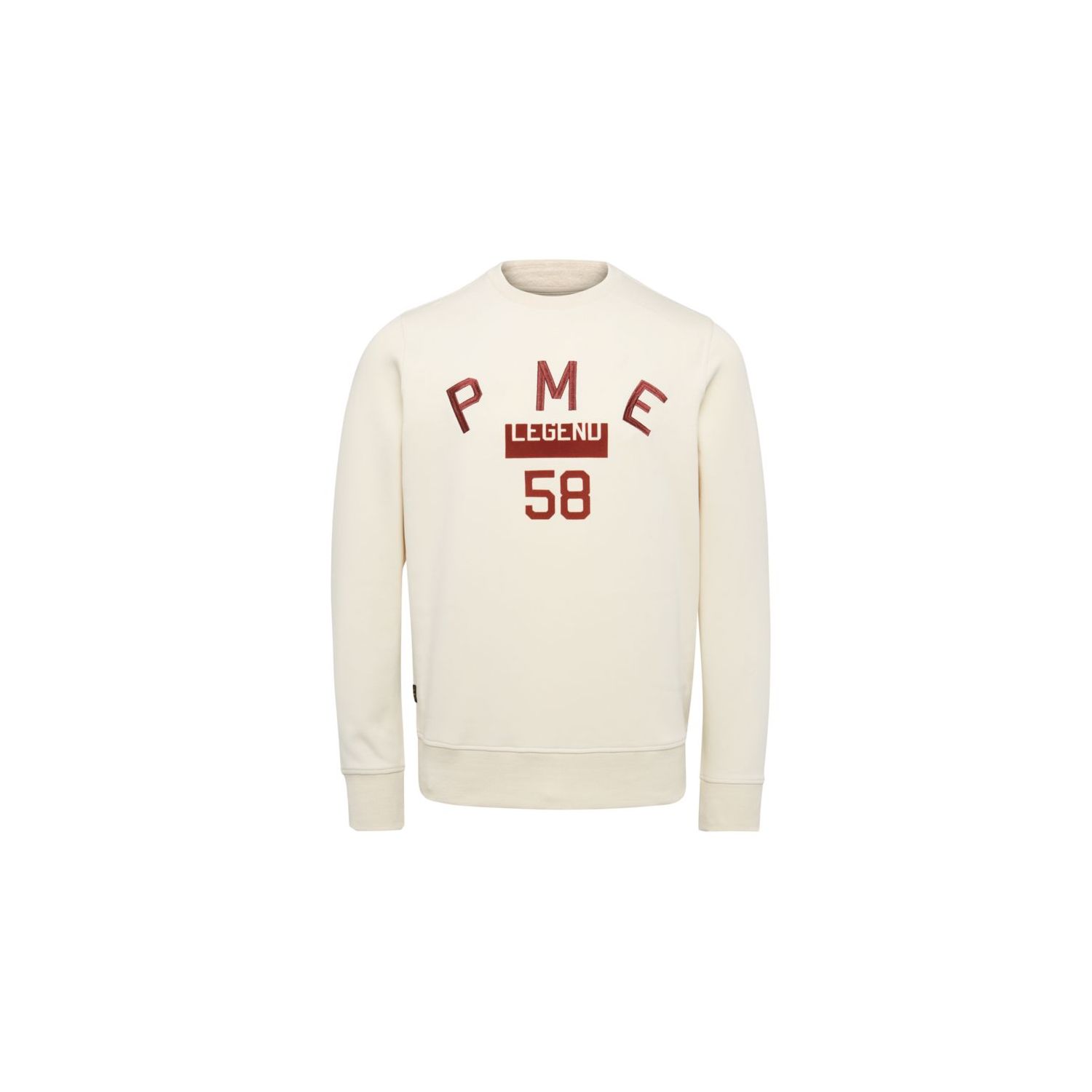 PME Legend r-neck soft interlock sweat bone white