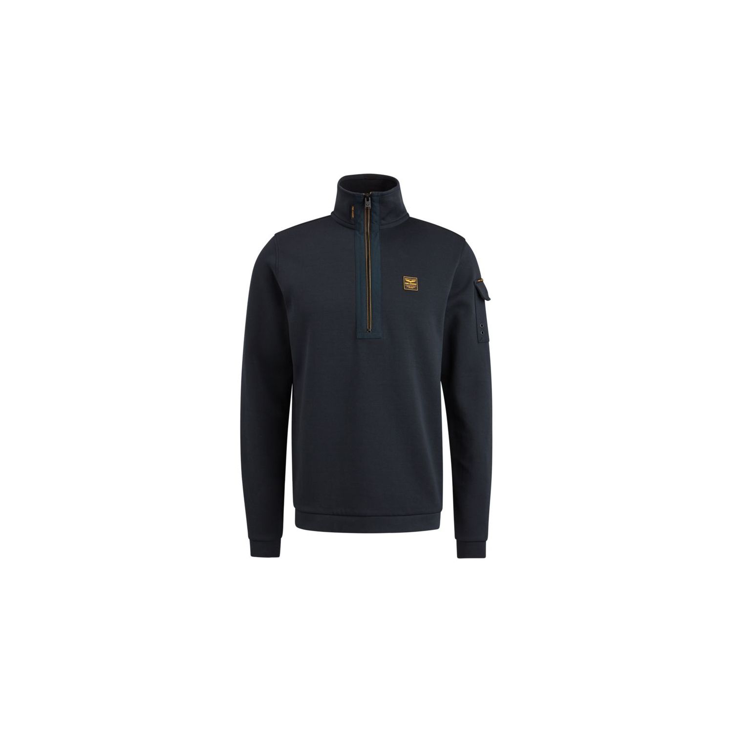 Pme Legend half zip collar interlock jersey salute