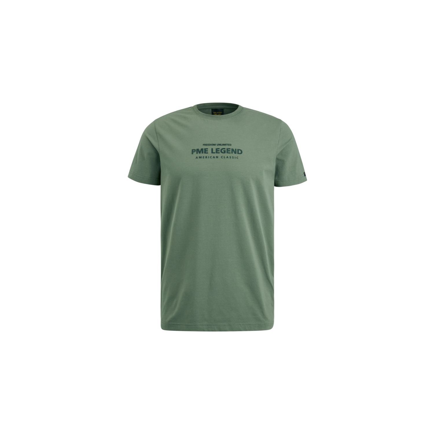 Pme Legend s/s r-neck cotton elastane jersey green