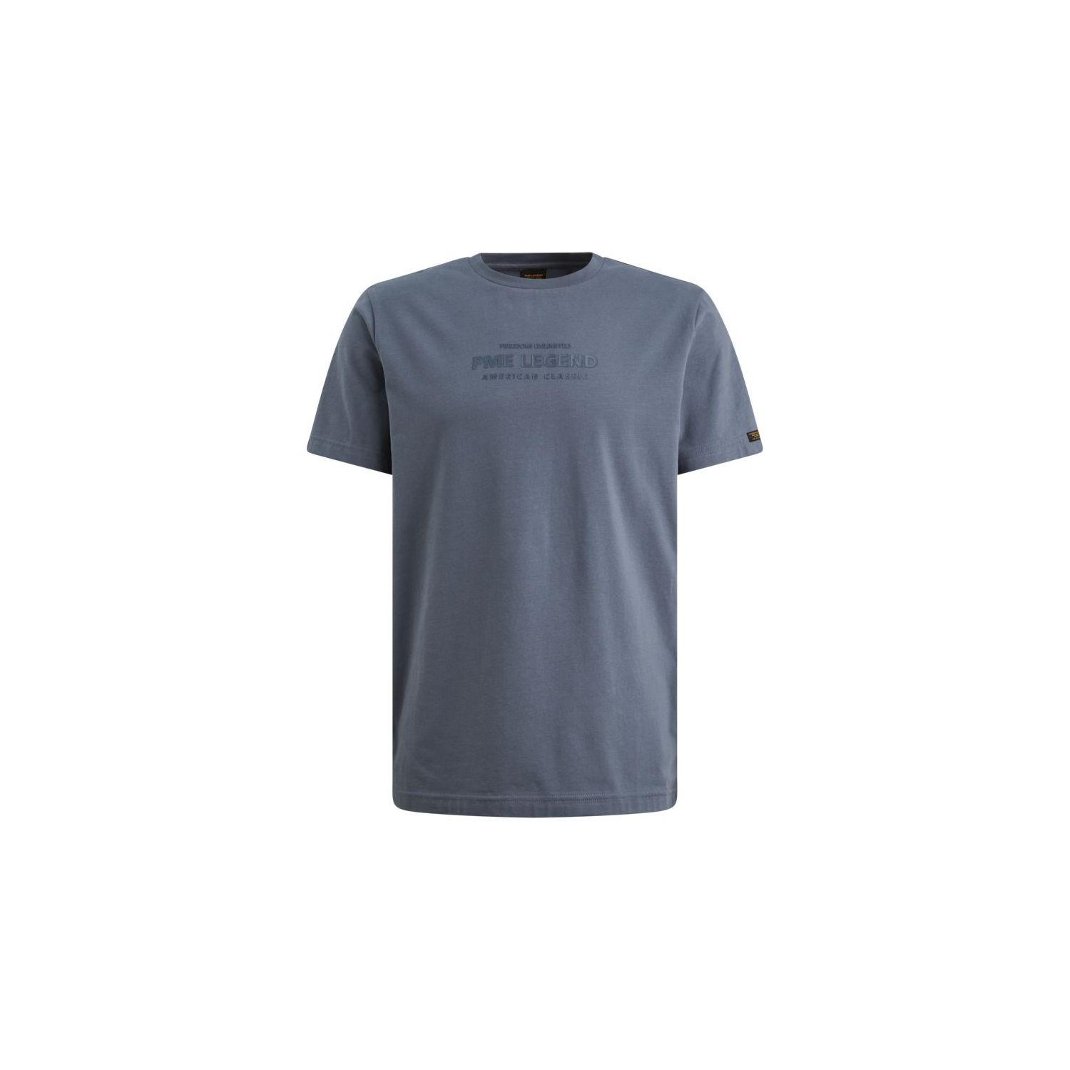 PME-Legend Short sleeve r-neck cotton elastan Vint