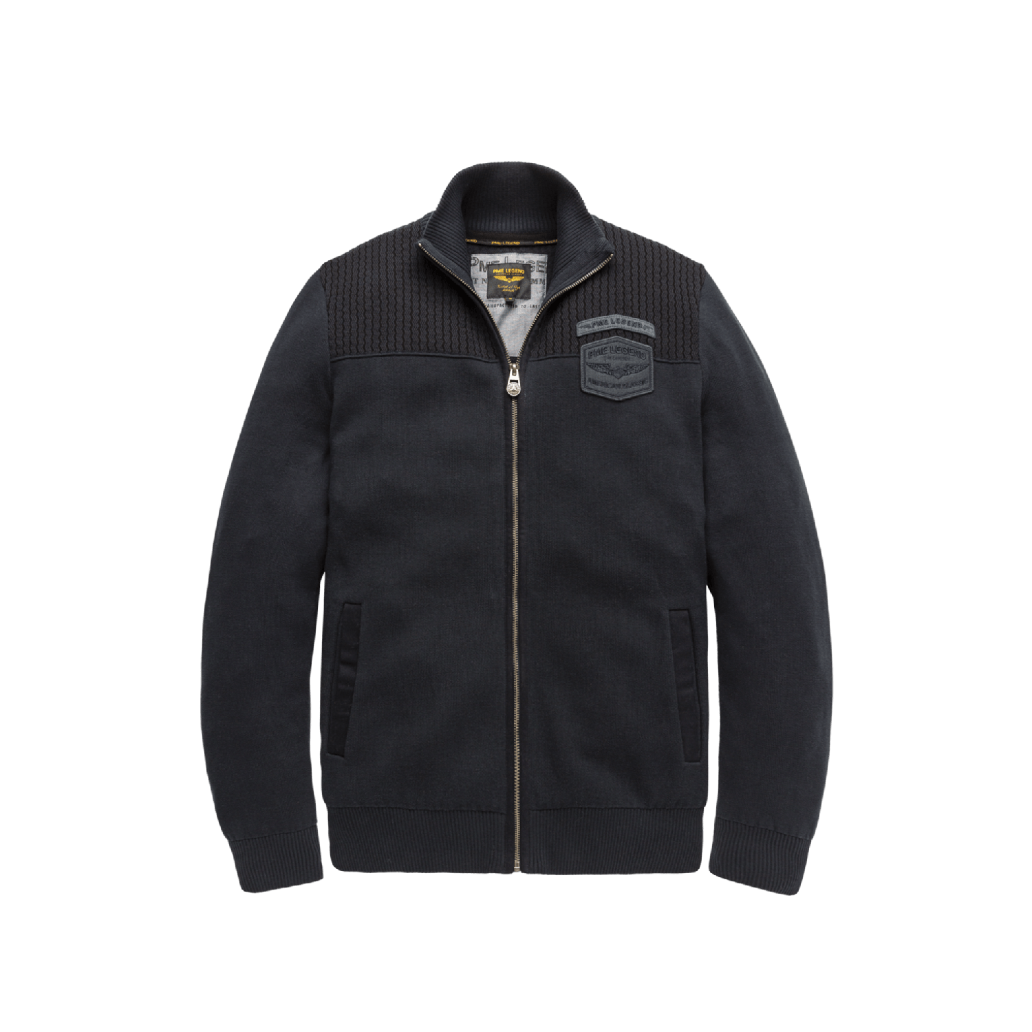 PME Legend zip jacket cotton double knit salute