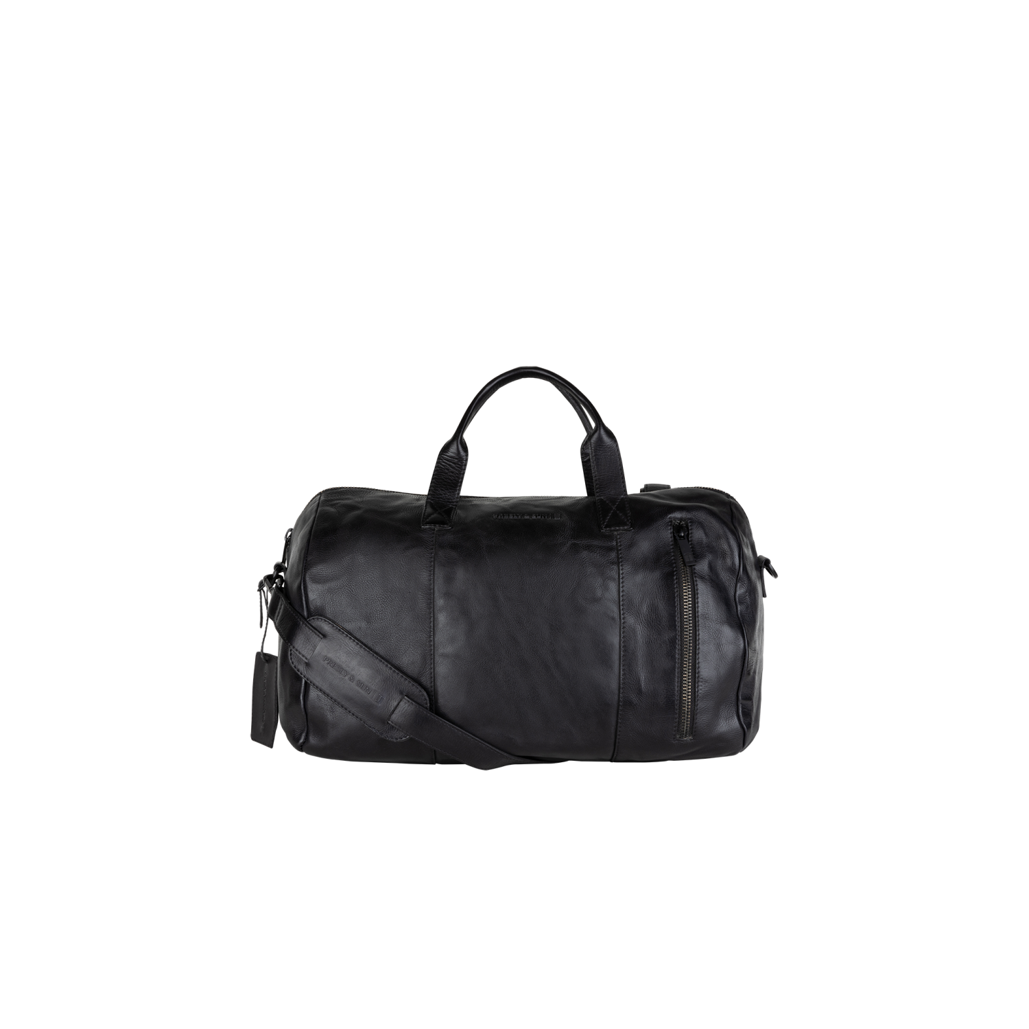 Legend cody leren weekend tas black