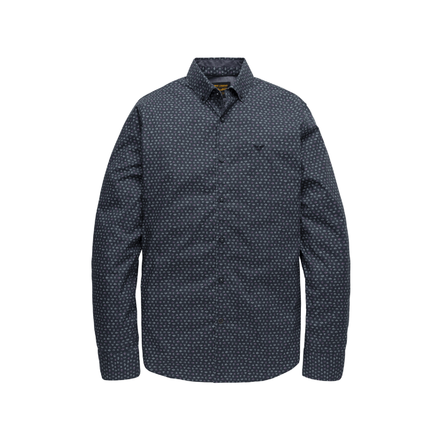 PME Legend l/s shirt poplin print norton salute