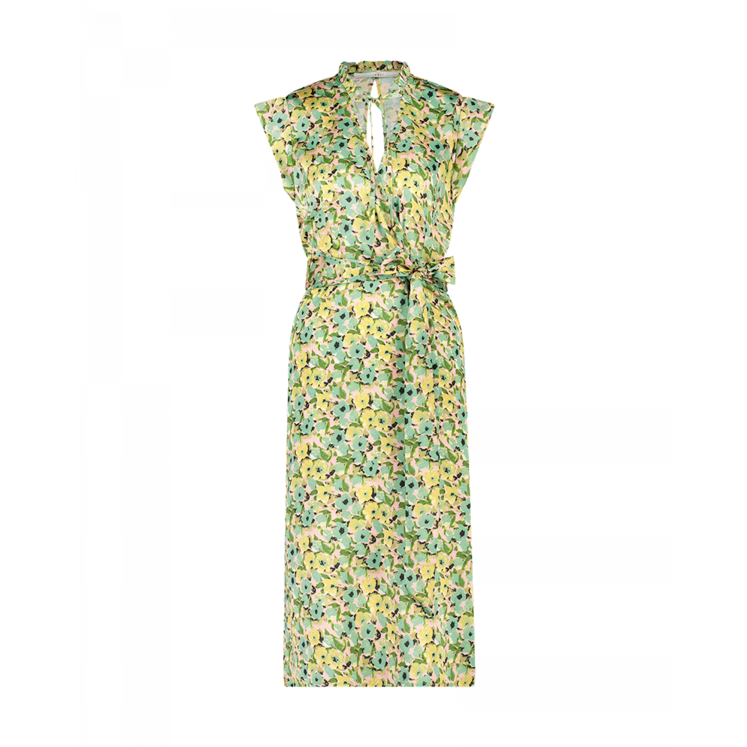 Aaiko florine dress glass green