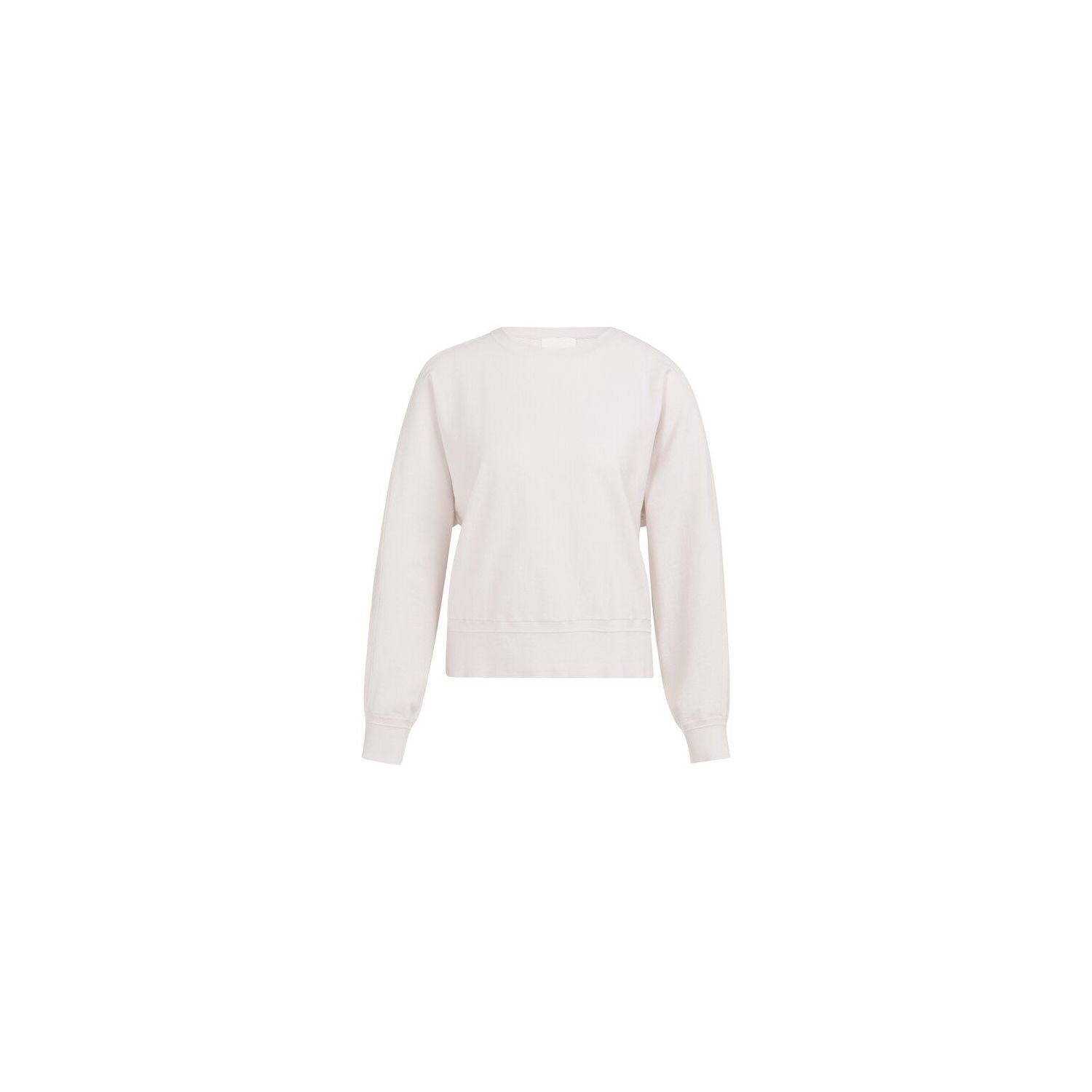 YAYA Sweater met naaddetails ecru