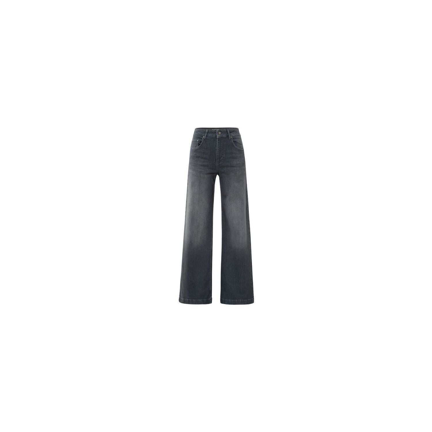 YAYA Jeans met wijde pijpen (L34) grey denim
