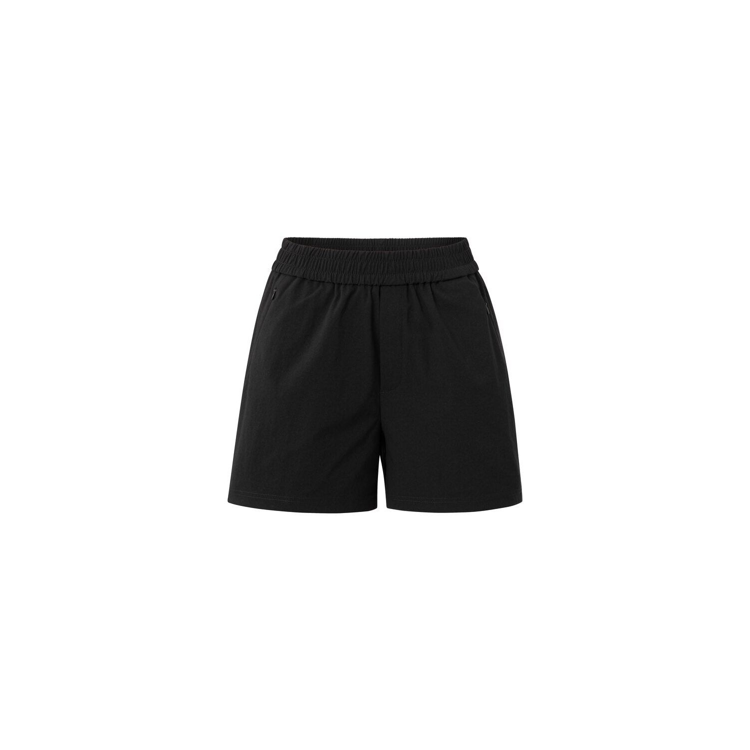 YAYA Woven shorts washed black