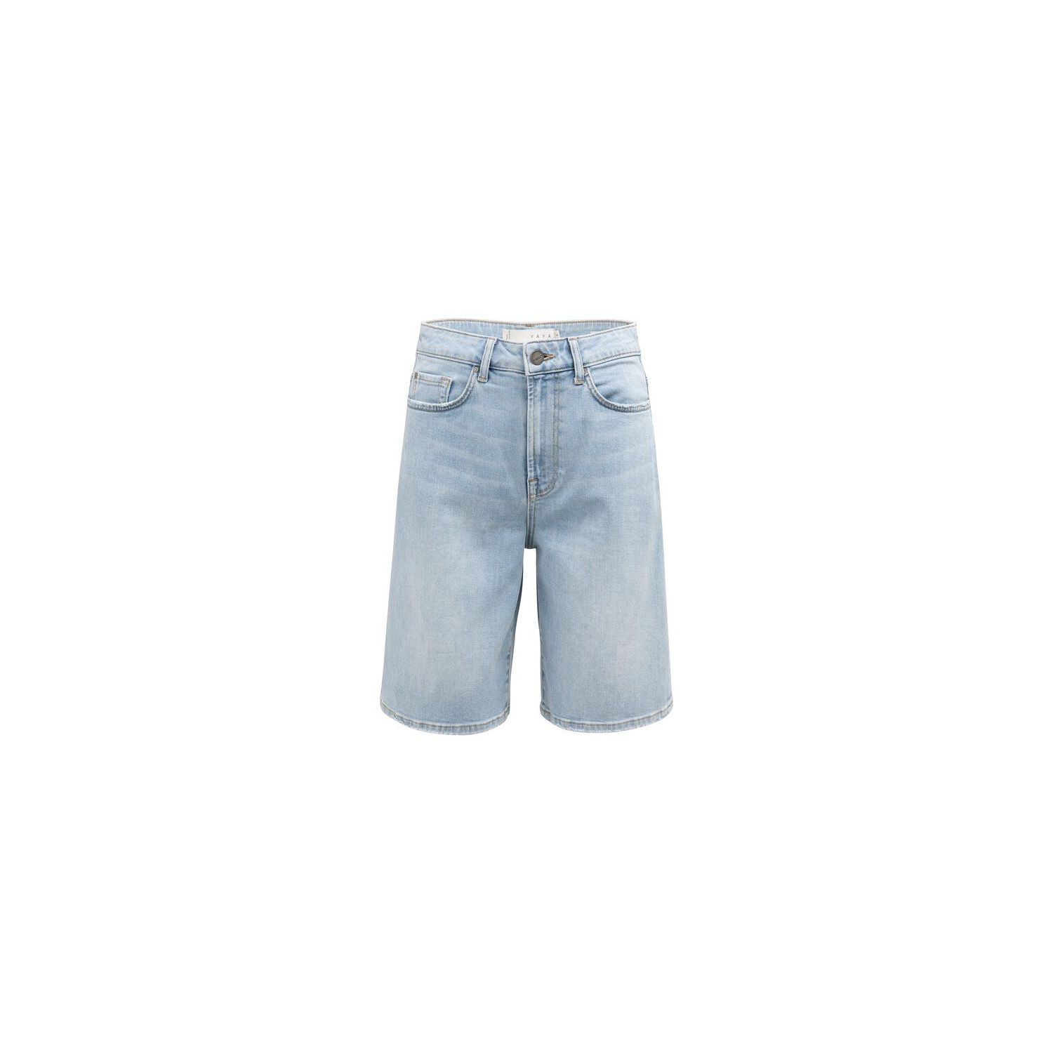 YAYA Denim bermuda short light blue denim