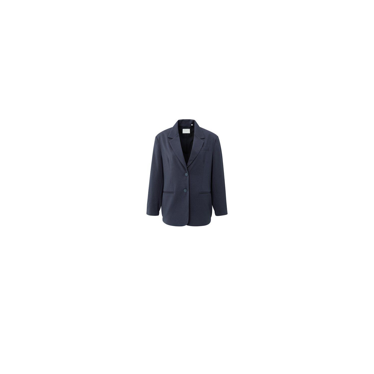 YAYA Blazer met bomberdetails inkwell blue