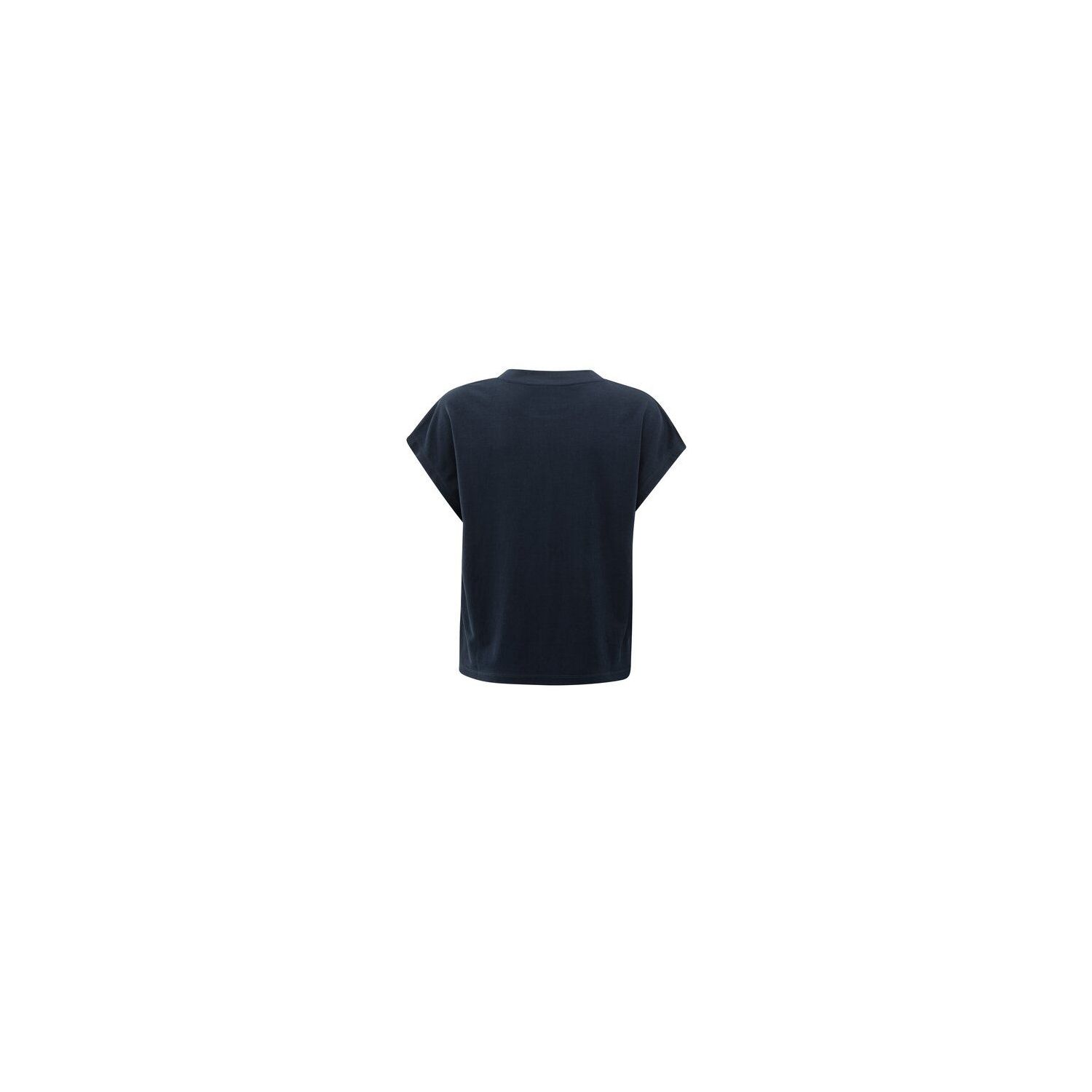 YAYA Sleeveless top with crew neck total eclipse b